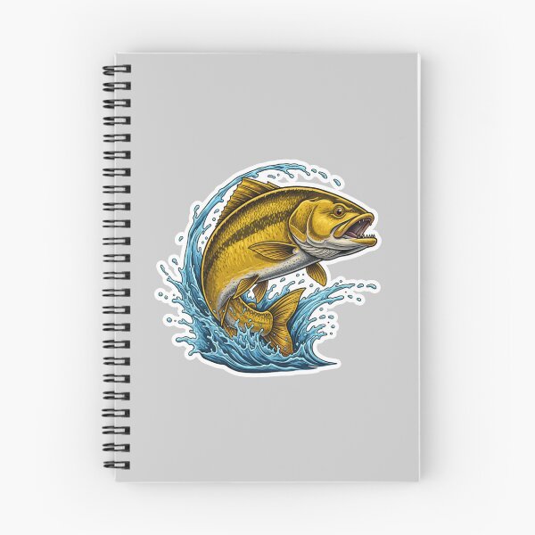 Item preview, Golden Dorado River Splash Illustration designed and sold by EimSol.