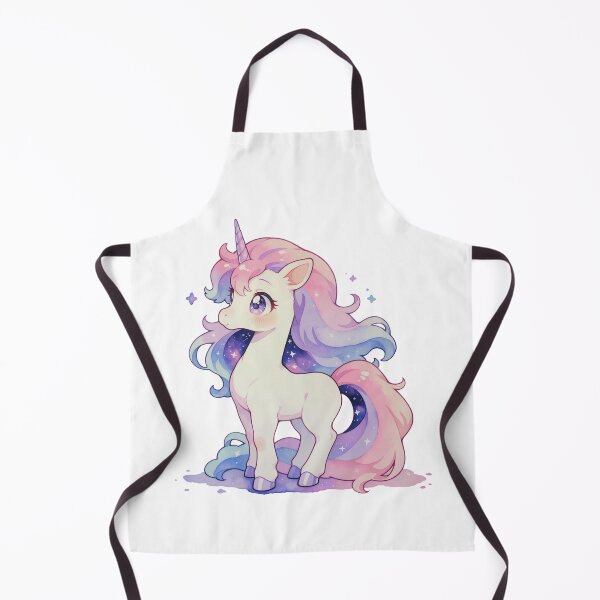 Item preview, Dreamy Pink Galaxy Unicorn Kawaii Watercolor Starry Illustration designed and sold by Jagamusubi.
