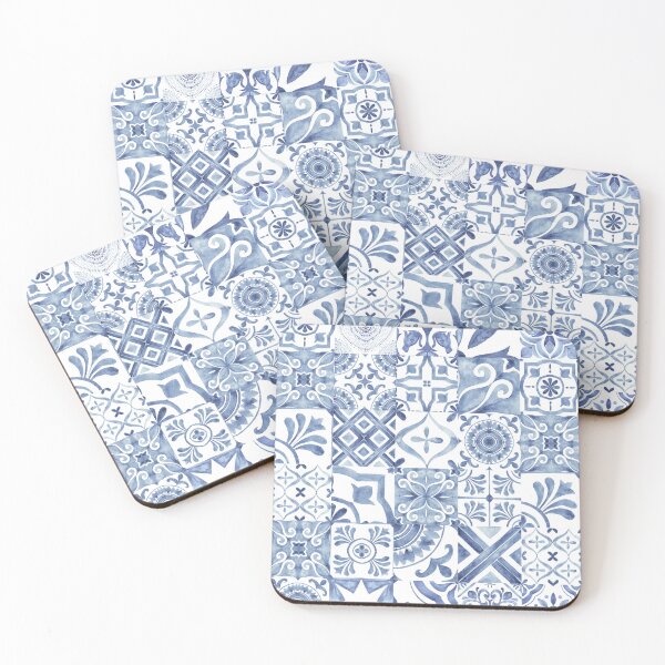 Item preview, Blue Italian Tile Design designed and sold by LillieLane.