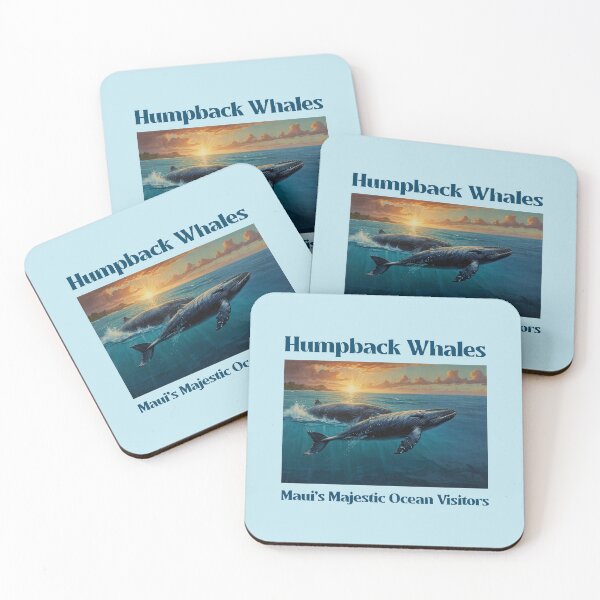 Item preview, Humpback Whales Maui's Visitors Funny Maui designed and sold by Sachie's Studio.
