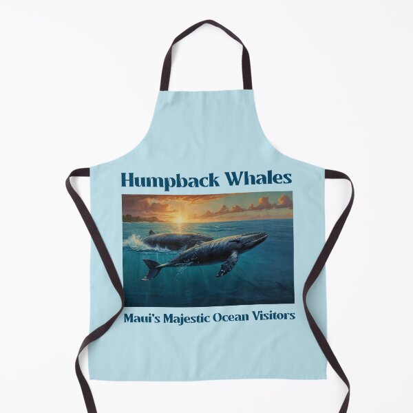 Item preview, Humpback Whales Maui's Visitors Funny Maui designed and sold by Sachie's Studio.