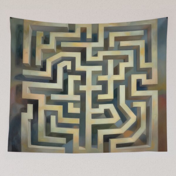 Item preview, An Artistic image of a Maze designed and sold by Nomad-Maynard.
