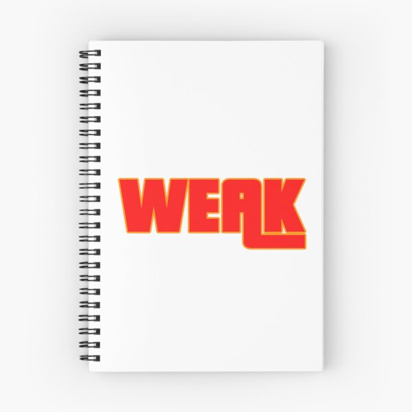 Item preview, WEAK Bold Retro Statement Typography designed and sold by SeriouslyArtistical.