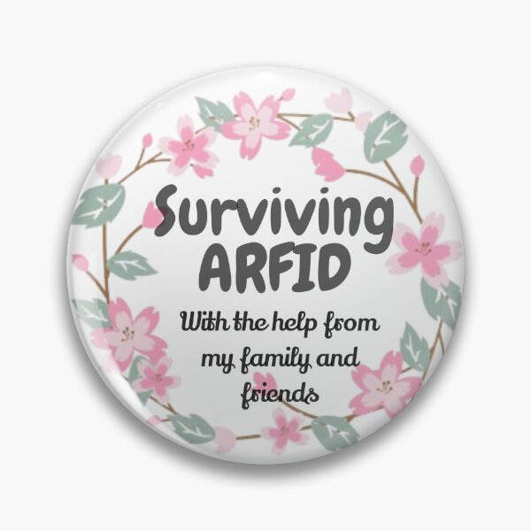 Item preview, Supported Through the ARFID Journey designed and sold by Twittlefish.