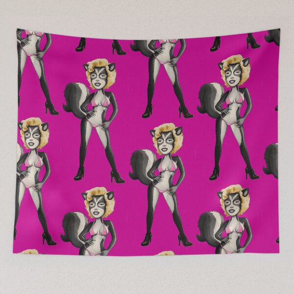 Item preview, Pop Art Skunk Queen designed and sold by Zion Lion .