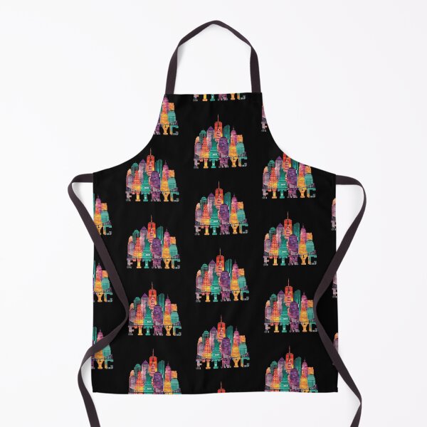 Item preview, Colorful FIT NYC Skyline designed and sold by ALIOOMEKK75.