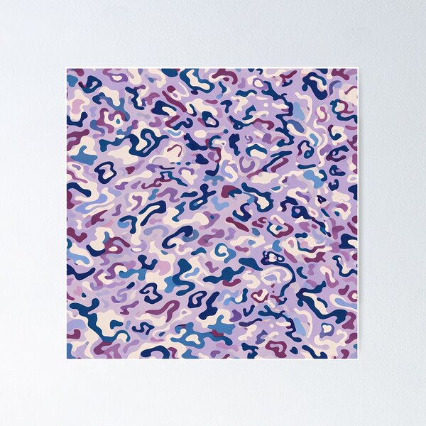 Item preview, Artistic Lilac Abstract Flow for Diversity designed and sold by zenjiinspired.