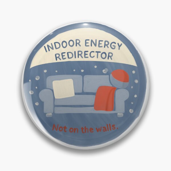 Item preview, Indoor Energy Redirector - Parenting Merit Badge designed and sold by AtelierBrumeArt.