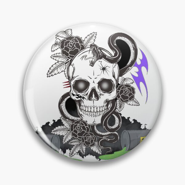 Item preview, Nuclear Skull designed and sold by NikkosDesigns.