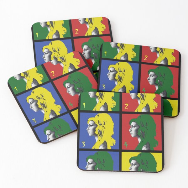 Item preview, Amy Sings the Blues Reds Yellows and Greens designed and sold by famousflies313.