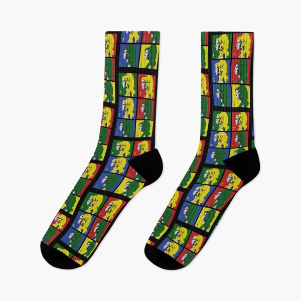 Item preview, Amy Sings the Blues Reds Yellows and Greens designed and sold by famousflies313.