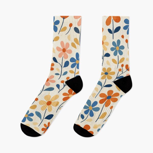 Item preview, Groovy 70s Floral Pattern – Vibrant Retro Daisy Bloom Art designed and sold by Far Out Goods.