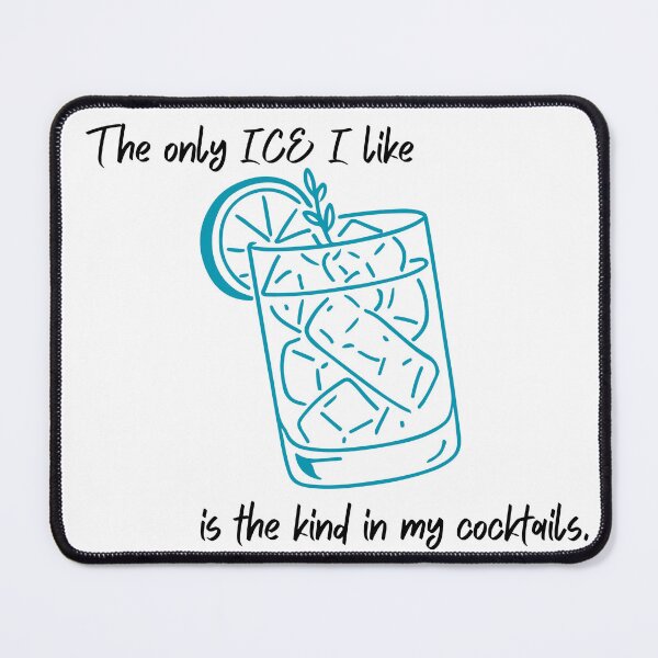 Item preview, Cocktail Anti-ICE protest sticker designed and sold by CobraHotlyDesigns.