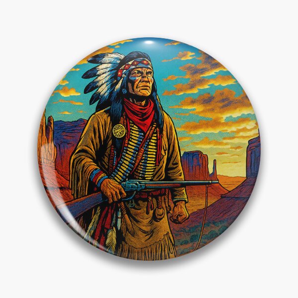 Item preview, Geronimo - Apache Warrior  designed and sold by EASNFTCOL.