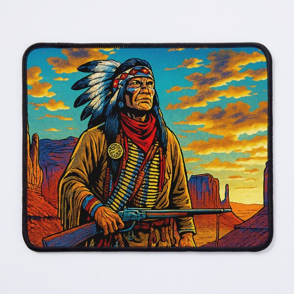 Item preview, Geronimo - Apache Warrior  designed and sold by EASNFTCOL.