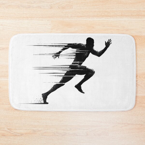Item preview, Dynamic Marathon Runner designed and sold by Retro Whimsy.