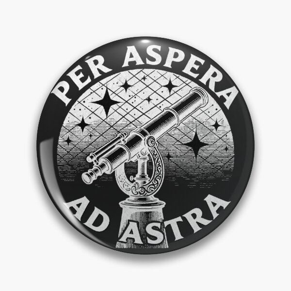 Item preview, Per Aspera Ad Astra Telescope | Latin Quote Dark Academia designed and sold by VENOHA.