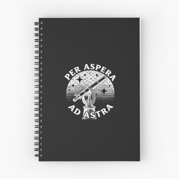 Item preview, Per Aspera Ad Astra Telescope | Latin Quote Dark Academia designed and sold by VENOHA.