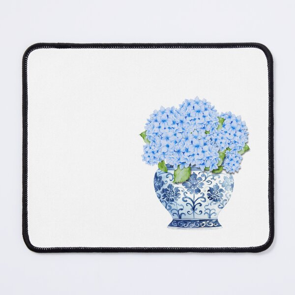 Item preview, Nantucket Blue Hydrangeas in Chinoiserie Vase designed and sold by Coastal Joy.