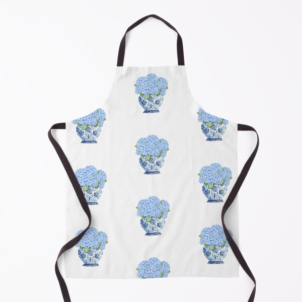Item preview, Nantucket Blue Hydrangeas in Chinoiserie Vase designed and sold by Coastal Joy.