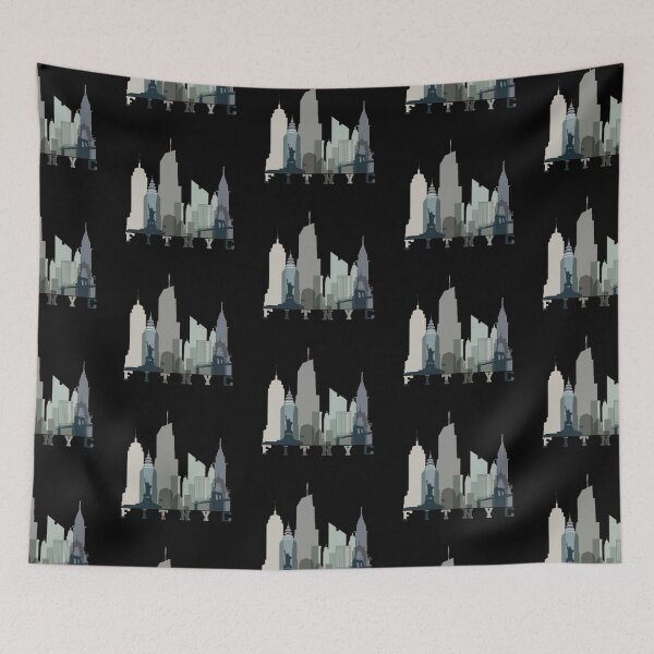 Item preview, Modern FIT NYC Skyline designed and sold by ALIOOMEKK75.