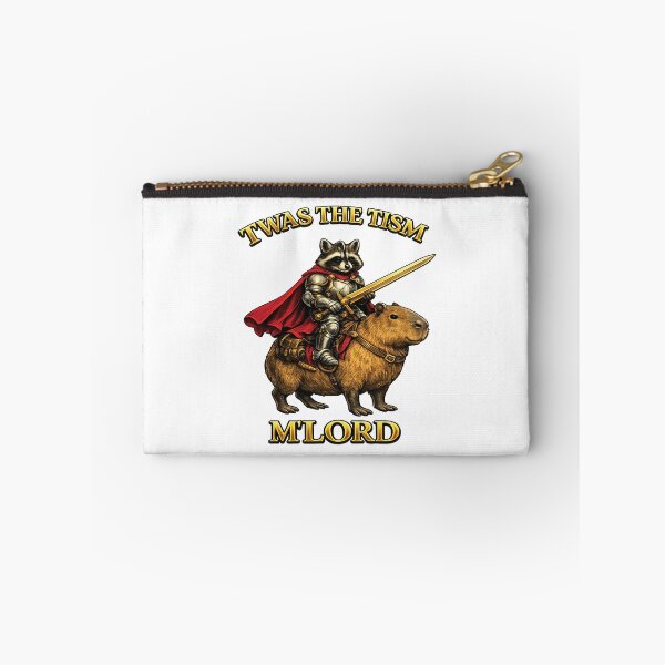Item preview, TWAS The Tism M Lord Funny Raccoon Hero Vintage Capybara  designed and sold by TynesDesign.