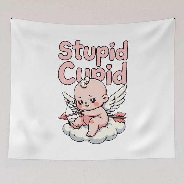Item preview, Stupid Cupid – Anti Valentine’s Day designed and sold by Dazzle-Sizzle.