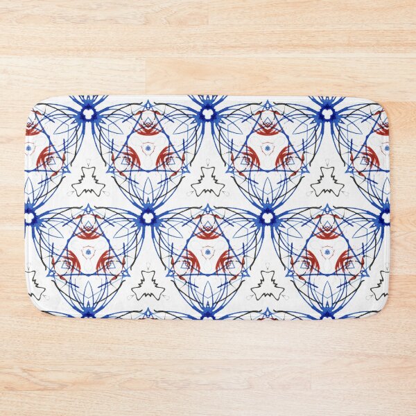 Item preview, Ink in Blue and Red designed and sold by Betsy Phillips.