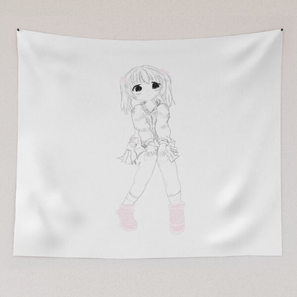 Item preview, Anime girl sitting designed and sold by ChokoArtz.