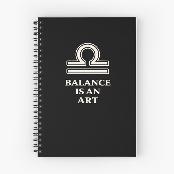 Item preview, Libra Zodiac Sign — Balance Is an Art Astrology Design designed and sold by HoloInverse.