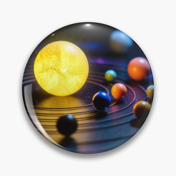 Item preview, Solar System 3D Illustration designed and sold by Desikhanna123.