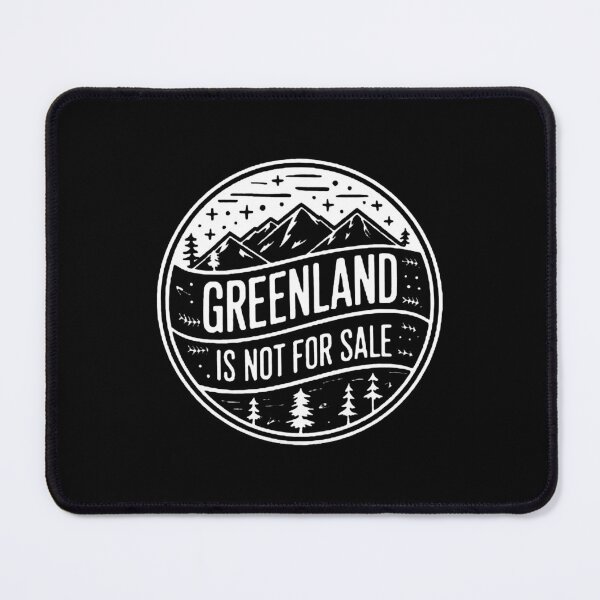 Item preview, GREENLAND IS NOT FOR SALE  designed and sold by rachelgrayz.