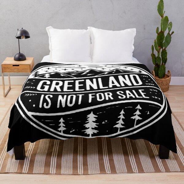 Item preview, GREENLAND IS NOT FOR SALE designed and sold by rachelgrayz.