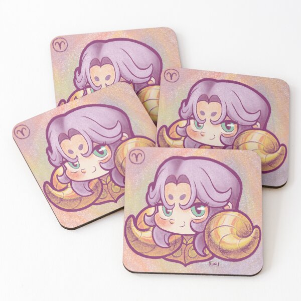 Item preview, Mu - Saint Seiya Chibi designed and sold by lyraags.