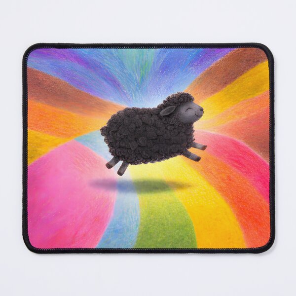 Item preview, Vibrant Colored Sheep designed and sold by Yanay Designs.