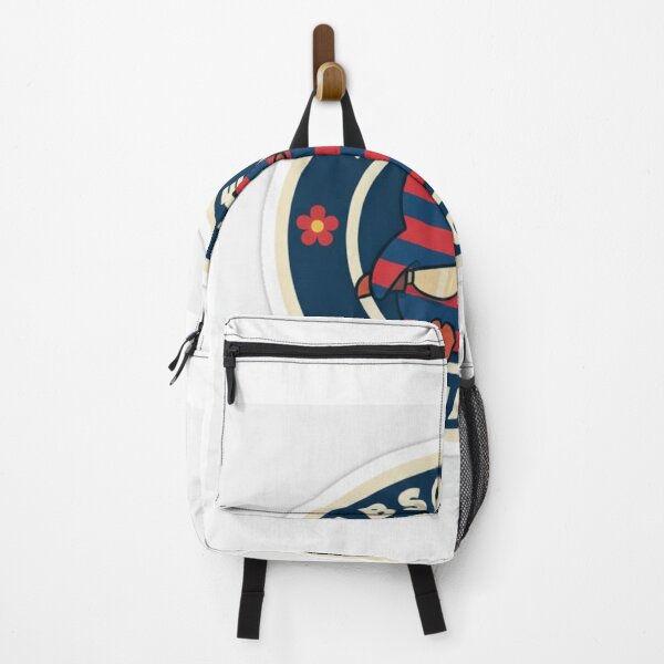 Item preview, Absolute Chaos | Red and Blue Striped Chaos Bird Sticker designed and sold by Big Magic Designs.