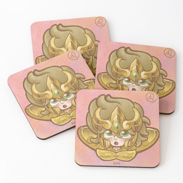 Item preview, Aioria - Saint Seiya Chibi designed and sold by lyraags.