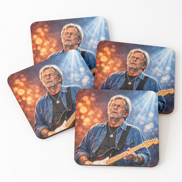 Item preview, Eric Guitar Legend Blues Vibes Inspired Art designed and sold by arccline4.