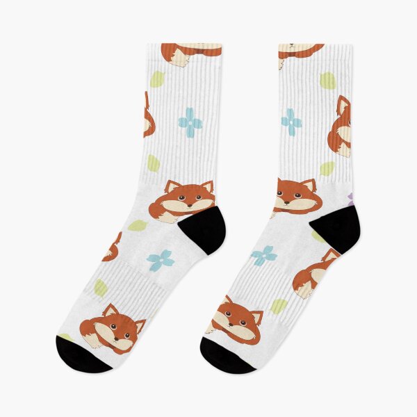 Item preview, Cute Fox Pattern designed and sold by MascarenoM.