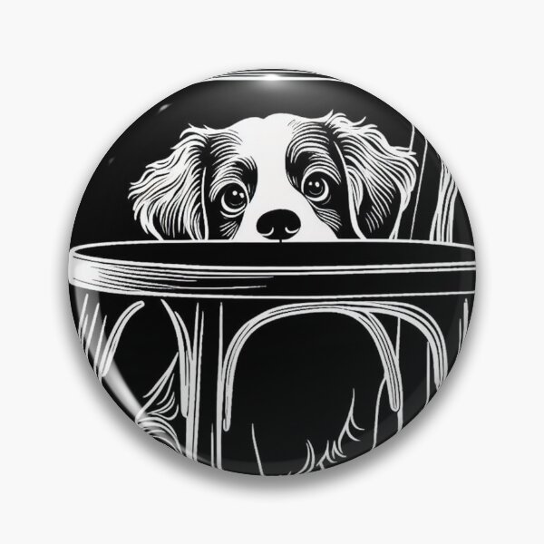 Item preview, Beware – Vicious Guard Dog (Cavalier King Charles Spaniel Funny Shirt) designed and sold by DiamondSkyShirt.