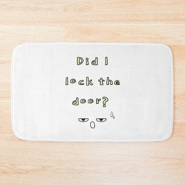 Item preview, Did I Lock the Door? – Overthinking Art designed and sold by mintmono-studio.