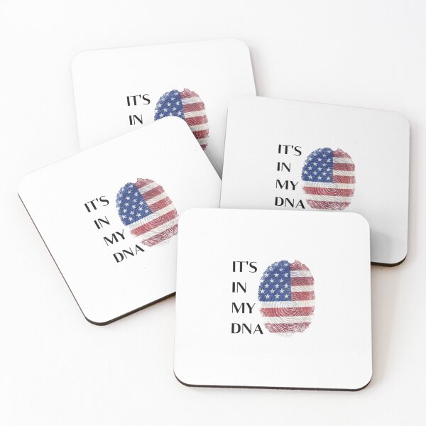 Item preview, It's In My DNA - American Flag Fingerprint designed and sold by Moccroad.
