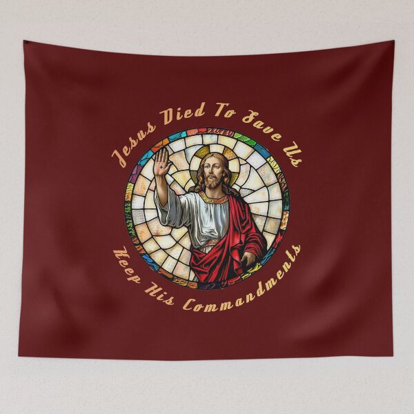 Item preview, Jesus died to Save Us designed and sold by joztees.