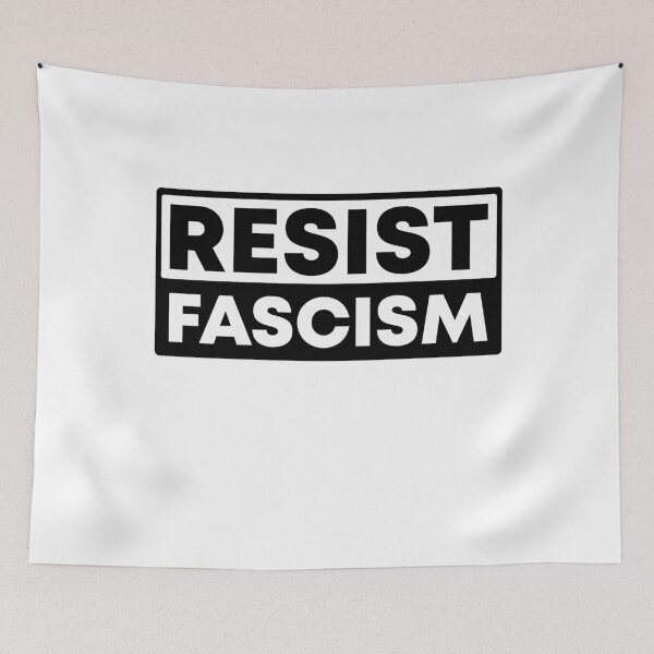 Item preview, Resist Fascism - Anti Trump designed and sold by PixVib.