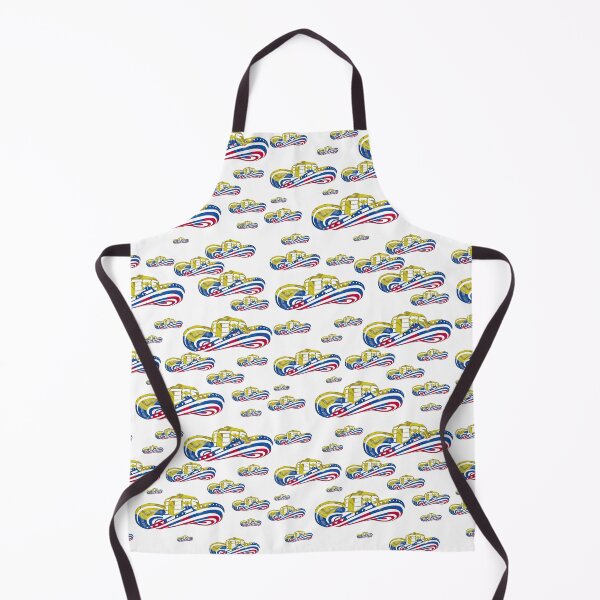 Item preview, Colombian Sombrero Vueltiao in Colombian Flag Colors Pattern (white) designed and sold by Diego-t.