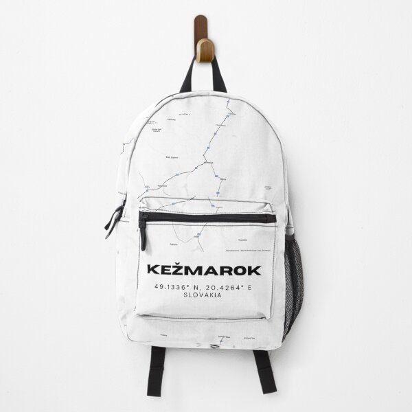 Item preview, Kežmarok Slovakia Minimalist Map | Modern City Route Design designed and sold by RM-Journey.