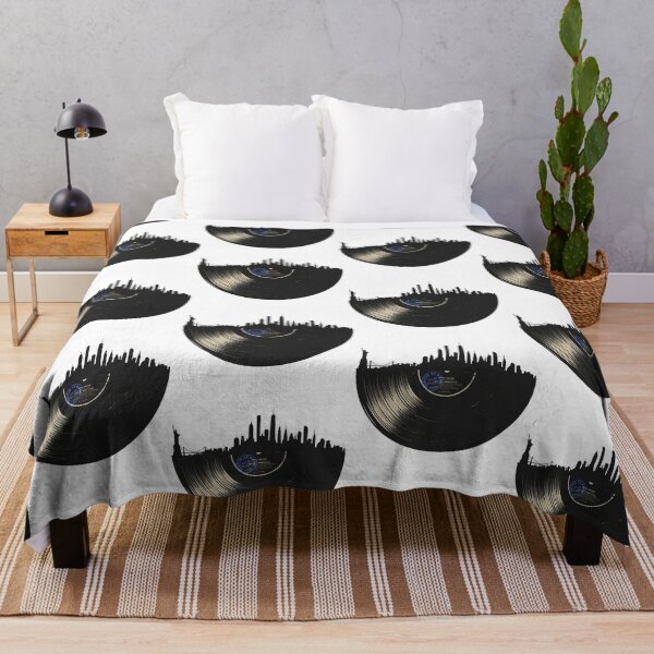 Item preview, Vintage Vinyl Record - New York Skyline designed and sold by Nacho Average Designs.