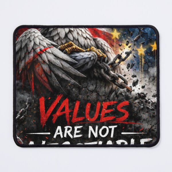 Item preview, Values Are Not Negotiable and designed and sold by QBEE DSNG.