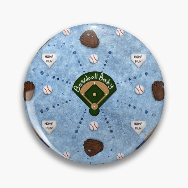 Item preview, baseball baby pattern  designed and sold by LunaCoyoteArt.