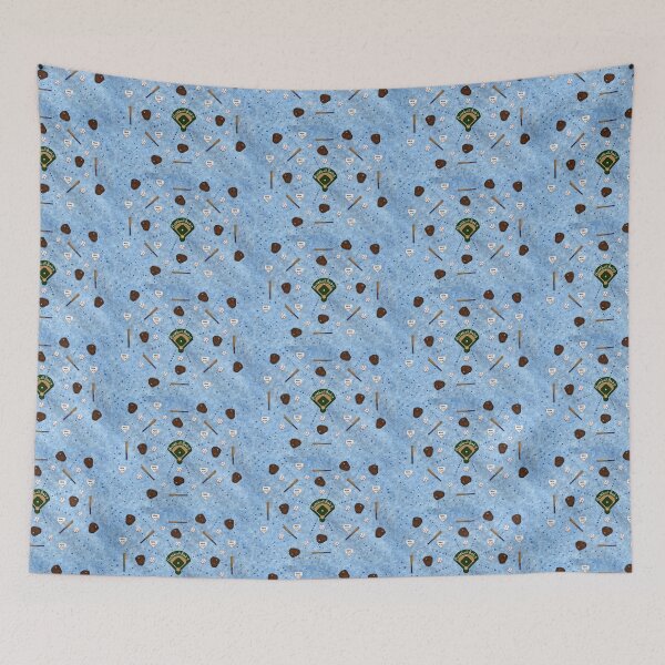 Item preview, baseball baby pattern  designed and sold by LunaCoyoteArt.